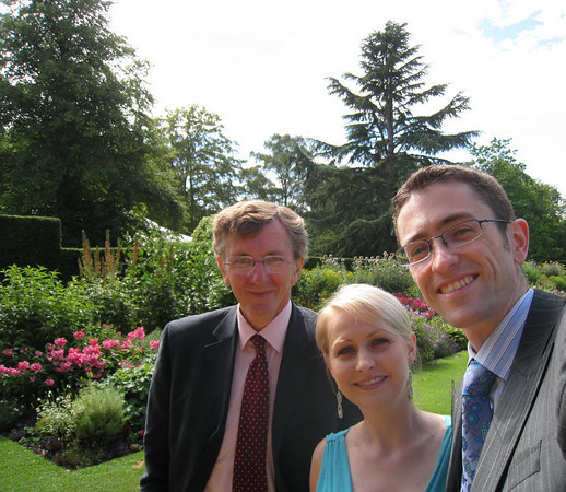 At Paul and Bonnie's wedding At Paul and Bonnie's wedding